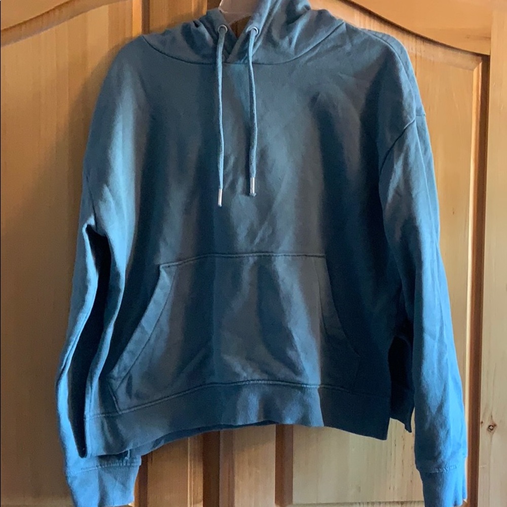 Slate blue hoodie